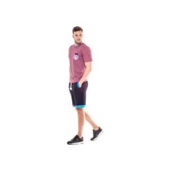 Crystal Skull Pocket T-shirt (Pink Melange). Różowe t-shirty męskie OKUAKU, xl, z nadrukiem, z bawełny, bez kołnierzyka. Za 119,00 zł.