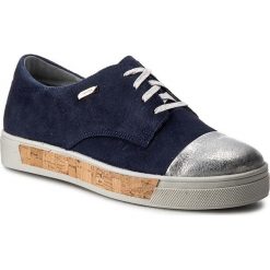 Sneakersy MACIEJKA - 02969-17/00-5 Granat. Niebieskie półbuty damskie Maciejka, na co dzień, bez wzorów, ze skóry, bez obcasa, na płaskiej podeszwie, bez zapięcia. W wyprzedaży za 169,00 zł.