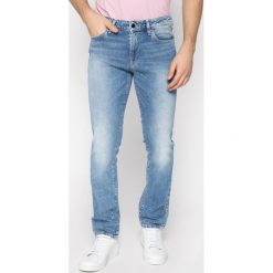 Jeansy Skinny Fit Guess Angels M01AN2 D3Y92. Niebieskie jeansy męskie Guess, m, z aplikacjami, z bawełny. W wyprzedaży za 279,00 zł.