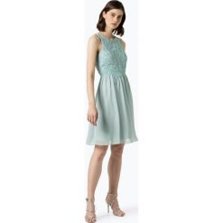 Marie Lund - Damska sukienka wieczorowa, zielony. Zielone sukienki damskie Marie Lund, bez wzorów, z szyfonu, eleganckie, bez kołnierzyka, bez rękawów. Za 749,95 zł.