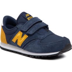Sneakersy NEW BALANCE - YV420YY Granatowy 1. Niebieskie trampki chłopięce New Balance, bez wzorów, ze skóry, na rzepy. Za 229,00 zł.