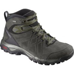 Buty trekkingowe męskie: Salomon Buty męskie Evasion 2 Mid LTR GTX Castor Gray/Beluga r. 44 (400019)