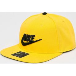 Nike Sportswear - Czapka. Żółte czapki męskie marki Nike Sportswear, z bawełny. Za 99,90 zł.