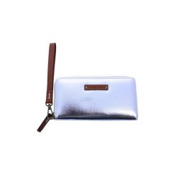 Portfele Manila Grace PORTAFOGLIO ZIP. Szare portfele damskie Manila Grace, bez wzorów. Za 325,22 zł.