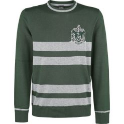 Swetry klasyczne męskie: Harry Potter Slytherin Sweter zielony