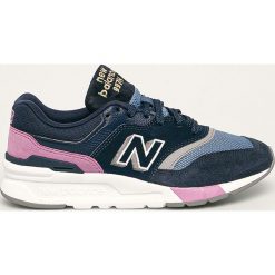 New Balance - Buty CW997HAM. Niebieskie buty sportowe damskie New Balance, bez wzorów, ze skóry, sportowe. W wyprzedaży za 299,90 zł.