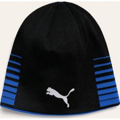 Puma - Czapka dwustronna. Czarne czapki męskie Puma, na zimę, bez wzorów, z poliesteru. Za 79,90 zł.