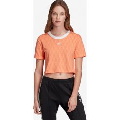 Adidas Originals Koszulka Pomarańczowy. Pomarańczowe koszulki damskie adidas Originals, s, bez wzorów, z bawełny, bez kołnierzyka. Za 119,95 zł.