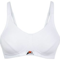 Biustonosz sportowy LEVEL 1 bonprix biały. Białe biustonosze sportowe damskie bonprix, bez wzorów. Za 42,99 zł.