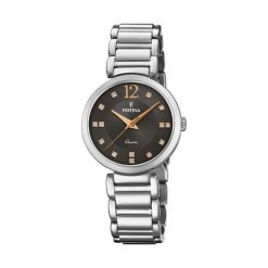 Festina F20212-4 - Zostań stałym klientem i kupuj jeszcze taniej. Szare zegarki damskie marki Festina. Za 359,00 zł.
