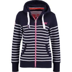 Bluzy damskie: Superdry SUN & SEA Bluza rozpinana navy/white