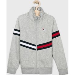 Tommy Hilfiger - Bluza dziecięca 128-176 cm. Szare bluzy chłopięce z elastanu. W wyprzedaży za 269,90 zł.