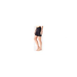 Legginsy krótkie Gym & Pilates Fit+ 500 damskie. Czarne legginsy damskie NYAMBA, xl, bez wzorów, z elastanu. Za 29,99 zł.