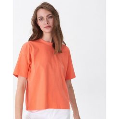 Koszulka basic - Pomarańczowy. Pomarańczowe koszulki damskie House, s, bez wzorów, bez kołnierzyka, bez rękawów. Za 25,99 zł.