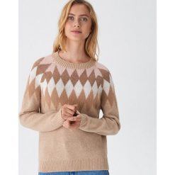Sweter z wzorem - Wielobarwny. Swetry damskie House, xs, bez wzorów, bez rękawów, bez kaptura. W wyprzedaży za 29,99 zł.
