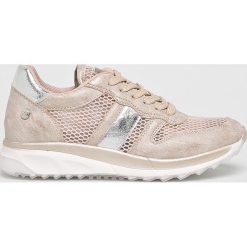 XTI - Buty. Różowe buty sportowe damskie Xti, bez wzorów, ze skóry, sportowe. W wyprzedaży za 119,90 zł.