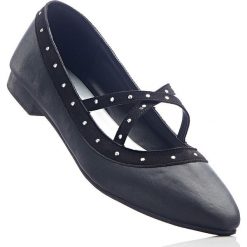 Baleriny damskie lakierowane: Baleriny bonprix czarny