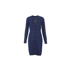Sukienki krótkie Love Moschino PESCARI. Niebieskie sukienki mini marki Love Moschino, z krótkim rękawem. Za 1007,20 zł.