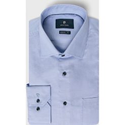 Pierre Cardin - Koszula. Białe koszule męskie Pierre Cardin, bez wzorów, z bawełny, klasyczne, z klasycznym kołnierzykiem, z długim rękawem. Za 249,90 zł.