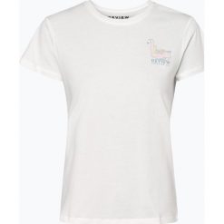 Review - T-shirt damski, biały. Białe t-shirty damskie Review, l, z nadrukiem, z bawełny, bez kołnierzyka. Za 69,95 zł.