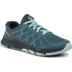 Buty MERRELL - Bare Acces Flex 2 J62368 Dragonfly. Niebieskie buty sportowe damskie Merrell, bez wzorów, z tworzywa sztucznego, sportowe, do biegania. W wyprzedaży za 229,00 zł.