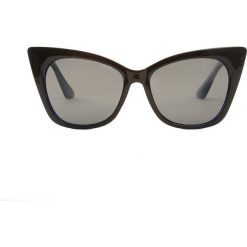 Czarno-Niebieskie Okulary Meant. Niebieskie okulary przeciwsłoneczne damskie marki Born2be. Za 39,99 zł.