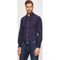 Polo Ralph Lauren - Koszula. Niebieskie koszule męskie Polo Ralph Lauren, s, bez wzorów, z bawełny, polo, z długim rękawem. W wyprzedaży za 259,90 zł.