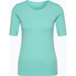 Franco Callegari - T-shirt damski, niebieski. Niebieskie t-shirty damskie Franco Callegari, uniwersalny, bez wzorów, bez kołnierzyka. Za 69,95 zł.
