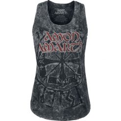 Topy damskie: Amon Amarth Viking Circle Top damski czarny