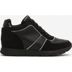 Czarne Sneakersy Hype. Czarne sneakersy damskie Born2be. W wyprzedaży za 59,99 zł.