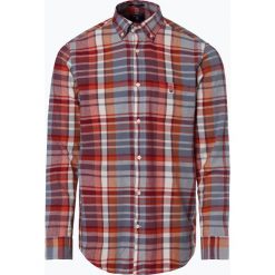 Gant - Koszula męska, brązowy. Pomarańczowe koszule męskie GANT, xl, bez wzorów, z dekoltem karo, bez rękawów. Za 299,95 zł.
