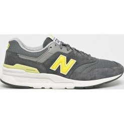New Balance - Buty CM997HDJ. Szare sneakersy męskie New Balance, ze skóry, na sznurówki. W wyprzedaży za 269,90 zł.