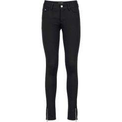 Spodnie ze sztywniejszego dżerseju, z efektem bodyshaping bonprix czarny. Spodnie damskie bonprix. Za 124,99 zł.