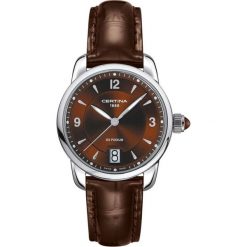 RABAT ZEGAREK CERTINA LADY QUARTZ. Brązowe zegarki męskie marki CERTINA, ze stali. W wyprzedaży za 1350,80 zł.