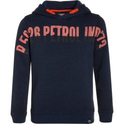 Petrol Industries HOODED Bluza z kapturem dark capri. Niebieskie bluzy chłopięce marki Petrol Industries, z bawełny, z kapturem. W wyprzedaży za 126,75 zł.