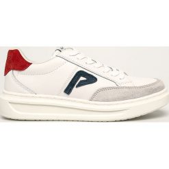 Pepe Jeans - Buty skórzane Abbey Arch. Białe buty sportowe damskie Pepe Jeans, z jeansu. Za 369,90 zł.