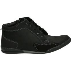 Botki męskie - 0407 CRA NERO. Czarne bez kategorii Venezia, z nubiku. Za 249,00 zł.