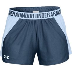 Under Armour New Play Up 3'' Short 1292231-414. Niebieskie szorty damskie Under Armour, m, bez wzorów, z poliesteru. W wyprzedaży za 69,99 zł.