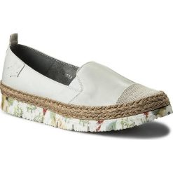 Espadryle MACIEJKA - 03578-11/00-5 Biały Przecierka. Białe espadryle damskie Maciejka, bez wzorów, ze skóry, bez obcasa, na płaskiej podeszwie. W wyprzedaży za 189,00 zł.