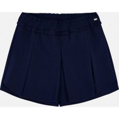 Mayoral - Spódnica dziecięca (szorty) 128-167 cm. Niebieskie spodenki dziewczęce Mayoral, na co dzień, bez wzorów, z elastanu, mini, proste. W wyprzedaży za 74,90 zł.