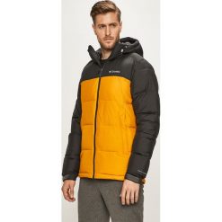 Columbia - Kurtka. Żółte płaszcze męskie Columbia, xl, bez wzorów, z poliesteru, krótkie, z kapturem. W wyprzedaży za 539,90 zł.