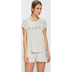 Dkny - Piżama. Szare piżamy damskie DKNY, s, bez wzorów, z elastanu, bez rękawów. W wyprzedaży za 189,90 zł.