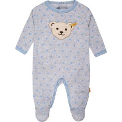 Steiff Collection 1/1 ARM NEWBORN SUMMER COLORS BABY Piżama della robbia blue. Szare bielizna chłopięca marki Steiff Collection, z bawełny. Za 169,00 zł.