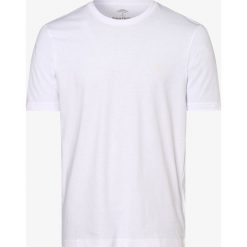 Fynch-Hatton - T-shirt męski, biały. Białe t-shirty męskie Fynch-Hatton, m, z haftami, z bawełny, bez kołnierzyka. Za 89,95 zł.
