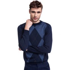 Sweter PIETRO SWGR000321. Swetry męskie Giacomo Conti, m, bez wzorów, klasyczne, z klasycznym kołnierzykiem, bez kaptura. Za 229,00 zł.