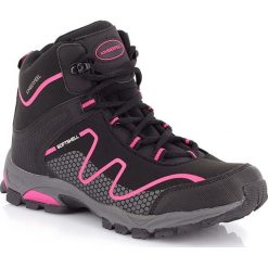 Buty trekkingowe damskie: Buty trekkingowe „Pelat” w kolorze antracytowo-różowym