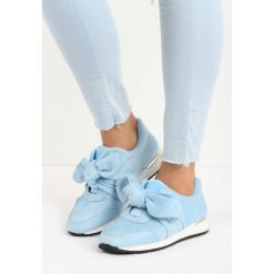 Błękitne Buty Sportowe Instruction. Pomarańczowe buty sportowe damskie marki Born2be, z materiału. Za 59,99 zł.