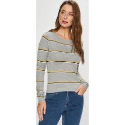 Tally Weijl - Sweter. Szare swetry klasyczne damskie marki TALLY WEIJL, l, z dzianiny, z okrągłym kołnierzem. W wyprzedaży za 79,90 zł.
