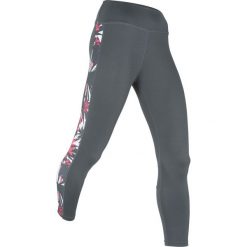 Legginsy sportowe, dł. 3/4, Level 1 bonprix antracytowo-jasnoróżowy. Spodnie damskie bonprix. Za 74,99 zł.