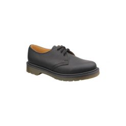 Derby Dr Martens Dr. Martens 1461 PW 10078005. Szare półbuty męskie Dr. Martens, bez wzorów, bez zapięcia. Za 499,99 zł.